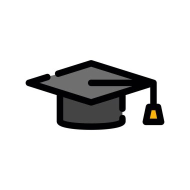 Mezuniyet cap vektör çizim