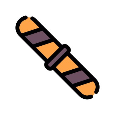 Köpek maması ikonu. Web için köpek vektör simgelerinin özet çizimi