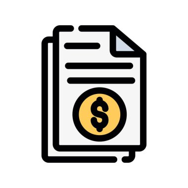 para vektörü düz renk simgesi