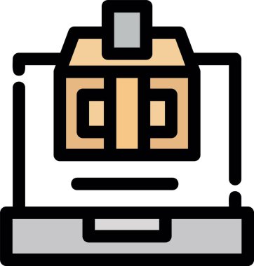 paket teslim simgesi