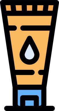 doldurulmuş kahve içme ikonu - taslak biçimi