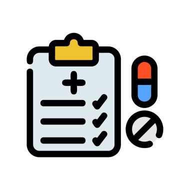 Renk çizgisi simgesini kontrol et. vektör illüstrasyonu