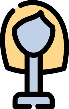 top topu simgesi dosya çizgisi biçiminde