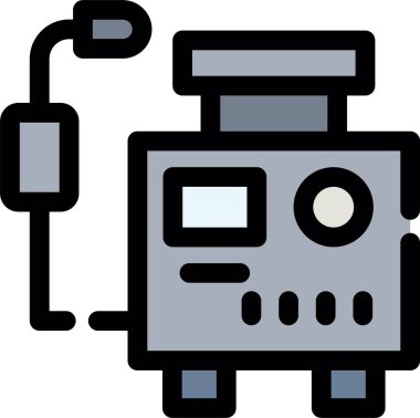 Kamera. Web simgesi basit tasarım