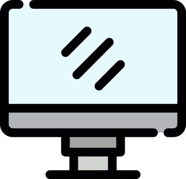 Bilgisayar simgesini ana hat biçiminde izle