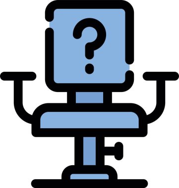 robot. Web simgesi basit illüstrasyon