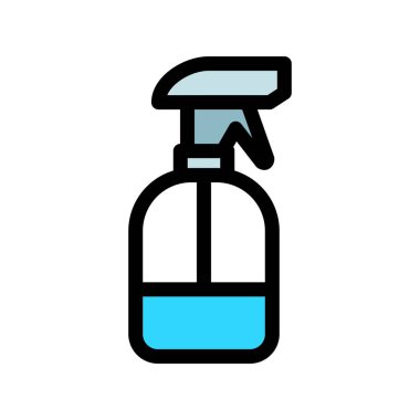 Sprey şişe vektör simgesi