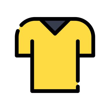 Futbolcu simgesinin vektör illüstrasyonu