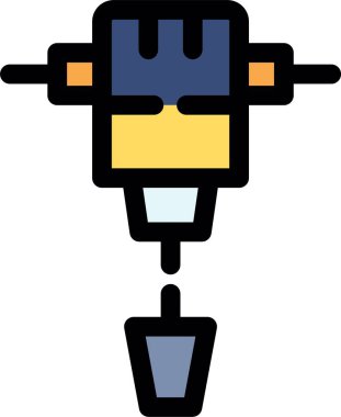 Kahve. Web simgesi basit illüstrasyon