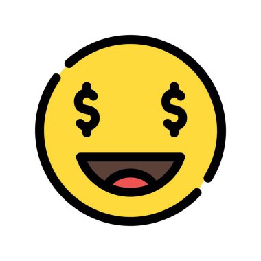 para vektörü düz renk simgesi