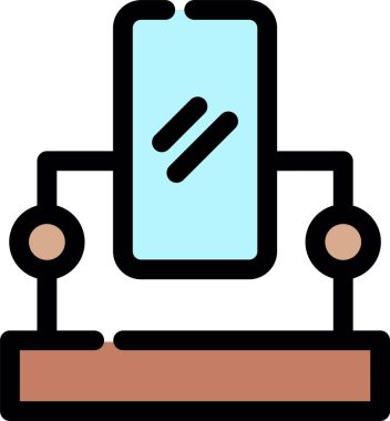 - Telefon. Web simgesi basit illüstrasyon