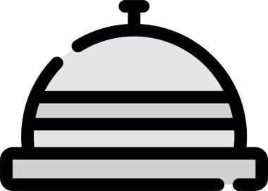 Şapka. Web simgesi basit illüstrasyon