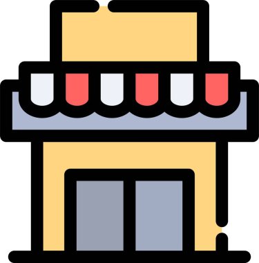 Dükkan. Basit tasarım