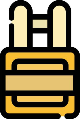 kutu teslim paketi simgesi - taslak biçimi