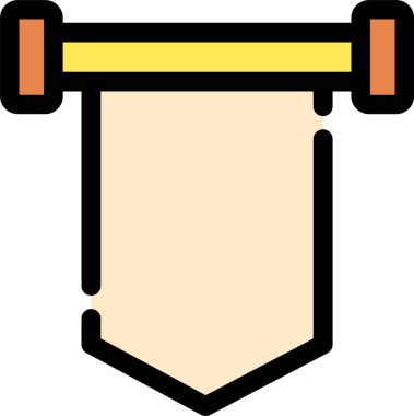 bayrak ülke bayrak simgesi doldurulmuş dış hat biçimi