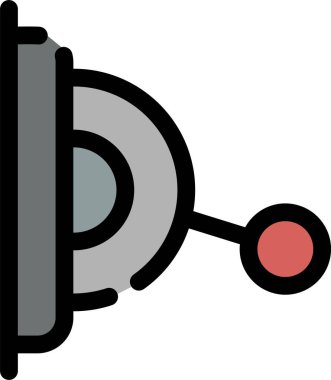 Uydu. Web simgesi basit tasarım