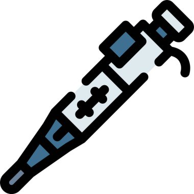 Şırınga enjeksiyon simgesi