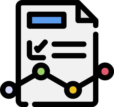 Dosya. Web simgesi basit illüstrasyon