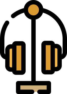 Spor salonu çanı egzersiz simgesi - taslak biçimi