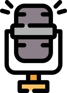 Yemek. Web simgesi basit illüstrasyon