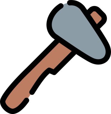 Çekiç yapımı çekiç simgesi.