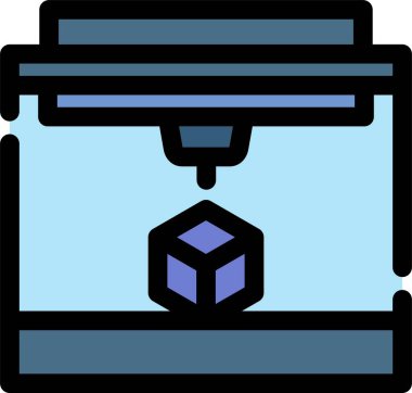 kutu simgesi vektör illüstrasyonu