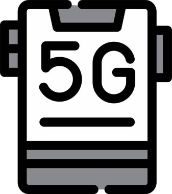 mobil internet simgesi, vektör illüstrasyonu