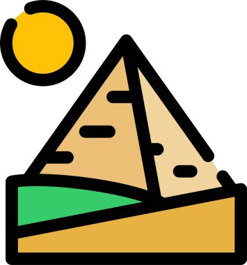 Kremalı tatlı ikonu