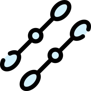 Doldurulmuş ağ bağlantısı simgesi - ana hat biçimi