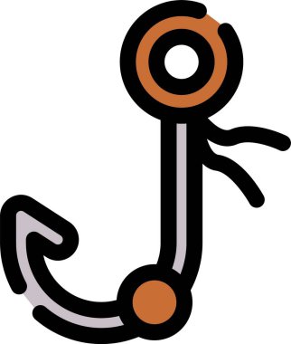 Çizgi film ipinin vektör çizimi