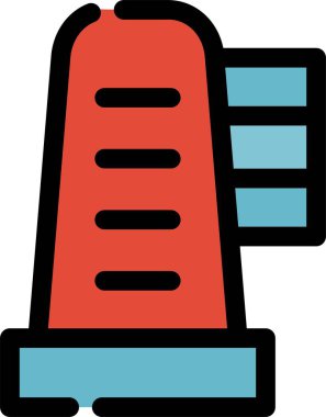 ateş ışığı simgesi ile doldurulmuş - özet biçimi