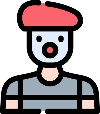 Köpek simgesi olan adam, basit vektör illüstrasyon tasarımı kavramı