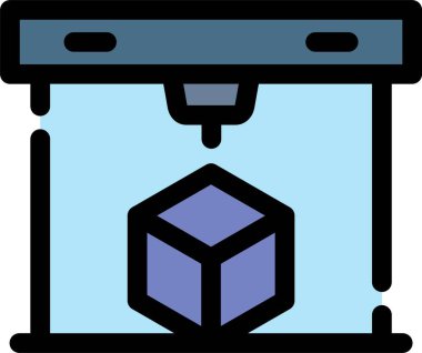 kutu simgesi, vektör illüstrasyonu