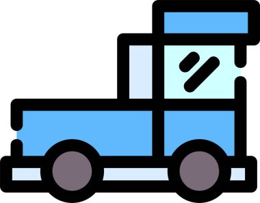 araba teslimatı simgesi