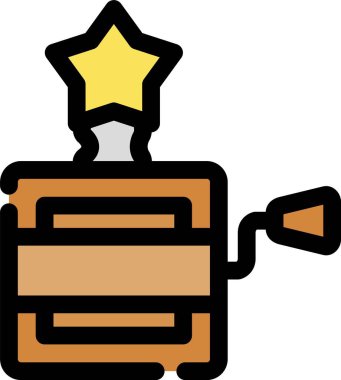 kutu simgesi vektör illüstrasyonu