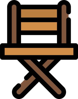 Yedek kulübesinde. vektör illüstrasyonu