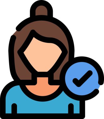 avatar kadın kişi simgesi