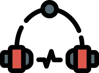 Mikrofonlu kulaklıklar.