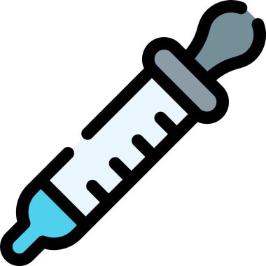 Enjeksiyon tıbbi şırınga simgesi