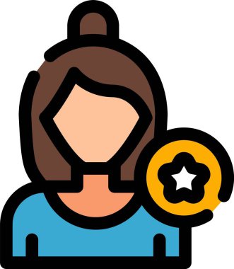 Bir fincan kahveli bir kadın.