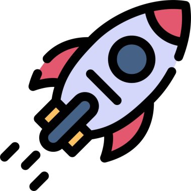 roket fırlatma simgesi