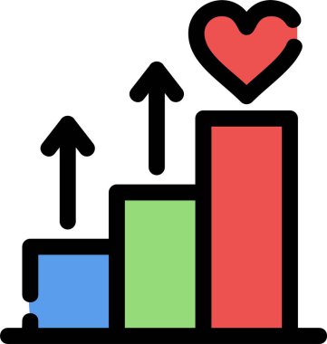 grafik grafik grafik simgesi düz biçimli