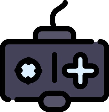 Oyun alanı simgesinin ana hatları doldurulmuş hali