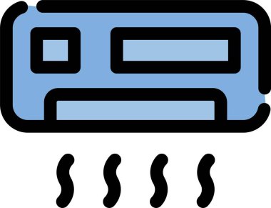 filedoutline biçiminde elektronik makine simgesi