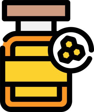 Bal kavanozu Basit resimleme