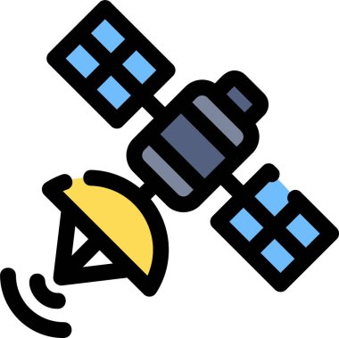 Uydu anteni. Basit resimleme