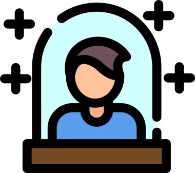 Avatar Adam simgesi - taslak biçimi