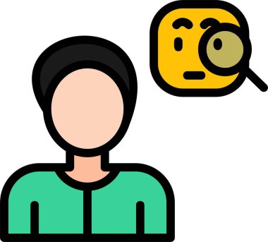 Avatar insan simgesi - taslak biçimi