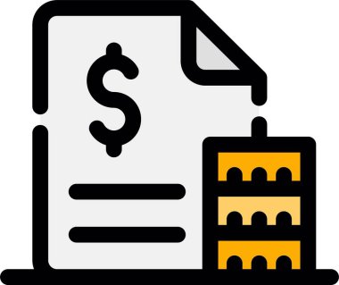 Nakit Dolar para simgesi - taslak biçimi