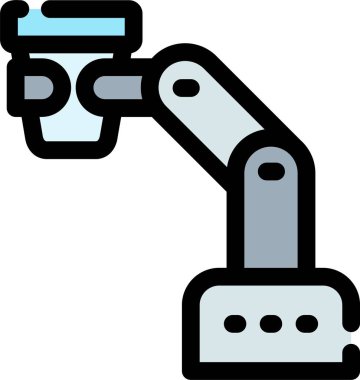 Robot kol robot simgesi